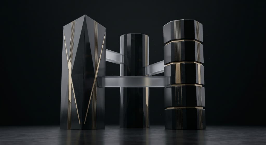 Three interconnected pillars representing AlazVault, AlazCore, and AlazSoul as the unified AlazOS engine